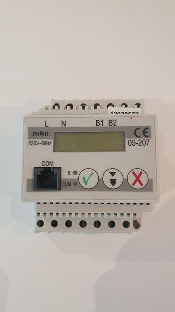 Module de feedback Niko écran tactile réf. 05-207 disponible aux enchères