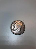 Muntstuk van 5 frank Leopold II 1871, Postzegels en Munten, Zilver, Zilver