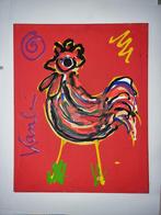 Origineel Jacob kanbier Haantje op doek, Antiek en Kunst, Ophalen