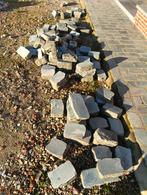 Blauwe porfier Kasseien( gezaagd)&blauwe belgische hardsteen, Ophalen, Klinkers, Nieuw, Natuursteen