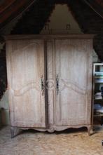 Garde robe et commode, Avec tablette(s), Classique, cérusé, 150 à 200 cm, Enlèvement