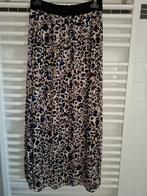 Trend! Lange rok in dierenprint, Terra di Siena, Ophalen of Verzenden, Zo goed als nieuw, Beige