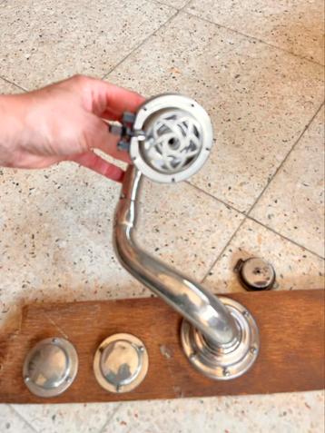 Présentoir pour gramophone avec accessoires., Antiquités & Art, Enlèvement