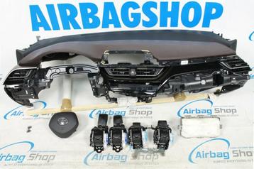Airbag set Dashboard leer met stiksel Toyota C-HR (2016-...) beschikbaar voor biedingen