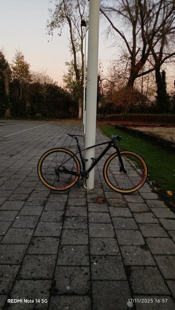 Te koop carbon mtb, Fietsen en Brommers, Fietsen | Cruisers en Lowriders, Ophalen