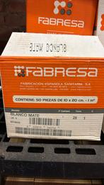 Fabresa wandtegel wit 10x20, Doe-het-zelf en Bouw, Tegels, Ophalen, Nieuw, Minder dan 20 cm, Wandtegels