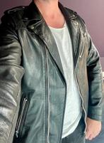 Jofama zwarte lederen jack jas maat L, Ophalen of Verzenden, Zo goed als nieuw, Overige maten, Zwart