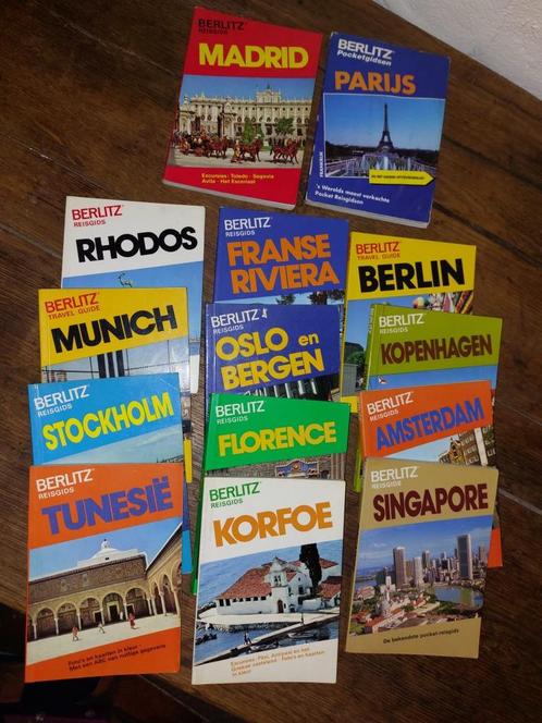 14 boeken Berlitz, reisgids, nieuwstaat, Livres, Guides touristiques, Neuf, Guide ou Livre de voyage, Europe, Autres marques, Enlèvement ou Envoi