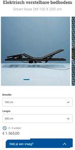 Sommier Auping Smartbase 2M (électrique), Enlèvement ou Envoi, 200 cm, Sommier