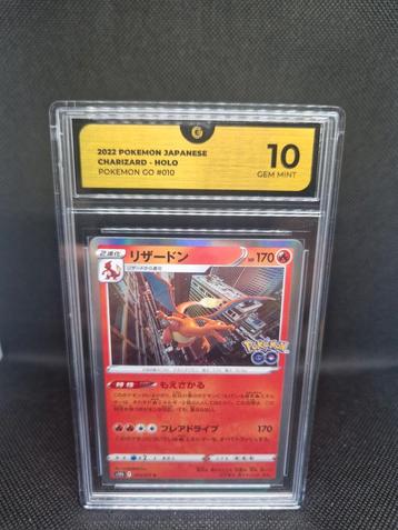 Carte Holo Charizard Pokemon Go #010 GG 10, Hobby & Loisirs créatifs, Enlèvement ou Envoi, Comme neuf