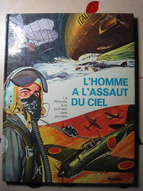 L'HOMME A L'ASSAUT DU CIEL Ed. ROSSEL, Livres, BD, Comme neuf, Une BD, Enlèvement ou Envoi