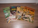 Lot 4 oude strips in EO e.o. „Buck Danny” Dupuis, Boeken, Ophalen of Verzenden