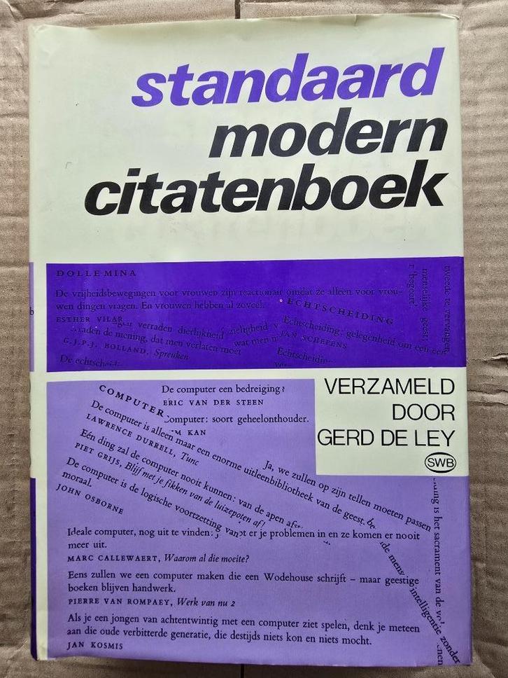 Standaard Modern Citatenboek, Boeken, Encyclopedieën, Zo goed als nieuw, Ophalen of Verzenden