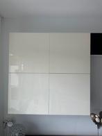 4 delige witte kast , 2 zwarte hang kasten te koop, Huis en Inrichting, Kasten | Kleerkasten, Ophalen, Gebruikt