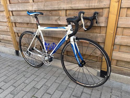 koersfiets racefiets thomson helium 54 perfecte staat, Fietsen en Brommers, Fietsen | Racefietsen, Zo goed als nieuw, Heren, 15 tot 20 versnellingen