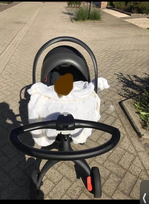 buggy stokke xplory v6, Kinderen en Baby's, Buggy's, Gebruikt, Overige merken, Duomodel, Voetenzak, Ophalen