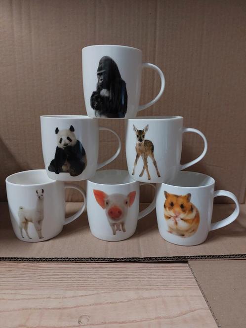 6 mokken Animal friends, Diversen, Overige Diversen, Ophalen