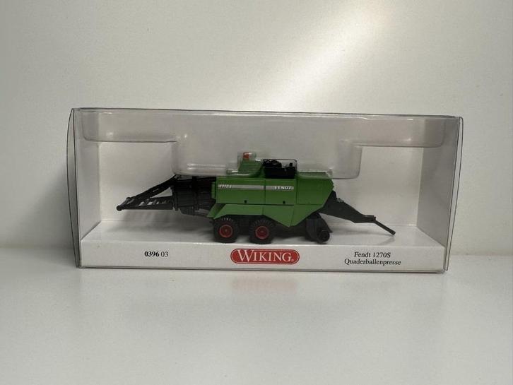 Remorque Agricole Moderne FENDT 1270S PRESSE BALLOTS FOIN, Hobby & Loisirs créatifs, Voitures miniatures | 1:87, Neuf, Grue, Tracteur ou Agricole