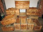 Lot de caisses en bois sans couvercle — caisses en bois -, 50 à 100 cm, Autres matériaux, Enlèvement, Utilisé