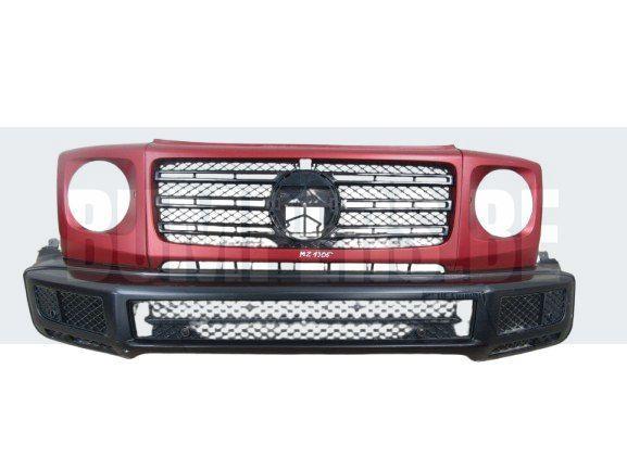 Bumper Mercedes G Klasse W463 18- Voorbumper MZ1305, Auto-onderdelen, Carrosserie, Bumper, Voor, Gebruikt, 6 maanden garantie