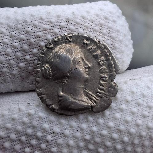 Faustina Minor (147–176 n.Chr.), Romeinse keizerin, denarius, Postzegels en Munten, Munten | Europa | Niet-Euromunten, Losse munt