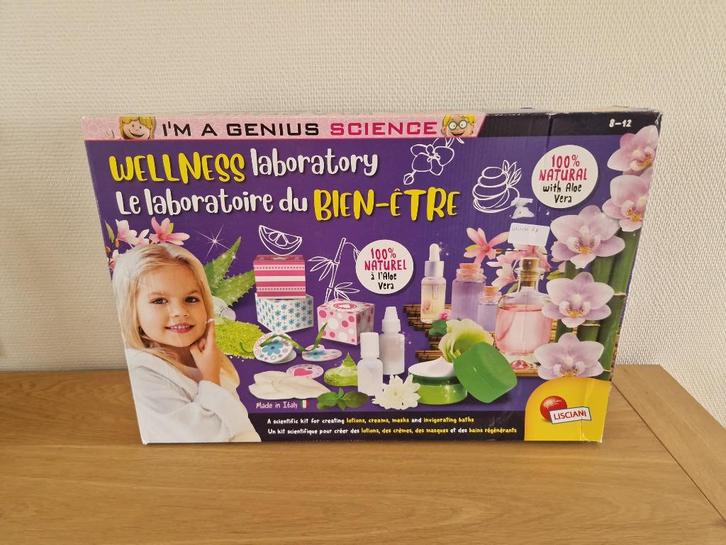 Jeu " Le laboratoire du bien-être " - Lisciani - 8 à 12 ans, Kinderen en Baby's, Speelgoed | Educatief en Creatief, Zo goed als nieuw