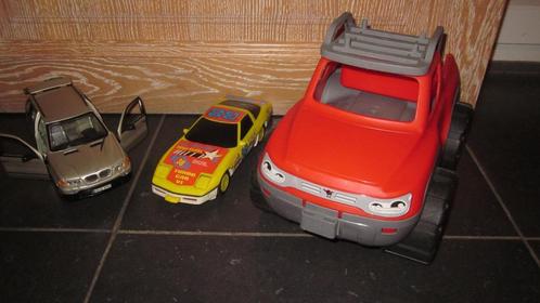 Lot speelgoed auto's BMW jeep + jumbo jeep + rally wagen, Kinderen en Baby's, Speelgoed |Speelgoedvoertuigen, Zo goed als nieuw