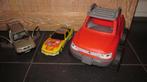 Lot speelgoed auto's BMW jeep + jumbo jeep + rally wagen, Ophalen of Verzenden, Zo goed als nieuw