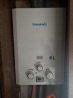 Doorstroomboiler stacaravan, Ophalen, Zo goed als nieuw