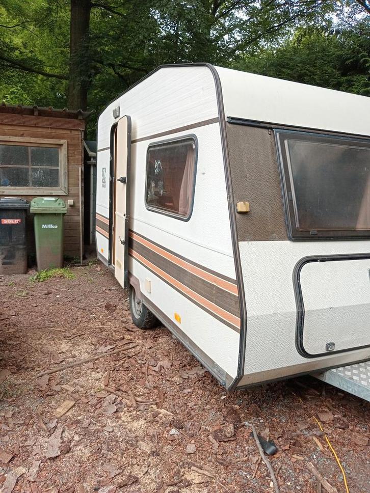 Knaus caravan tekoop voor opmaak of onderdelen, Caravans en Kamperen, Caravans, Particulier, Knaus, Ophalen
