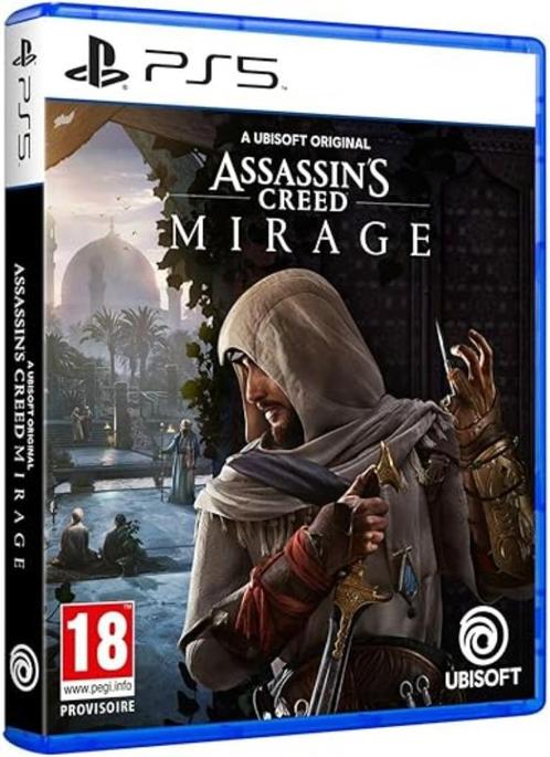 ASSASSIN'S CREED MIRAGE PS5 GRATIS LEVERING, Games en Spelcomputers, Games | Sony PlayStation 5, Nieuw, Verzenden
