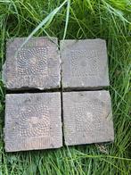 oude antieke terrastegels, Ophalen, Gebruikt