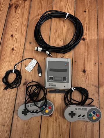  Super Nintendo Classic Mini – complète 2 manettes 320 jeux beschikbaar voor biedingen