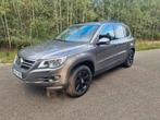 VW TIGUAN 2.0TDI 4MOTION AUTOMAAT FULL.OPTIONS LICHTEVRACHT, Auto's, Zwart, 4 cilinders, Leder, Bedrijf