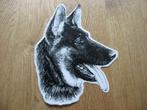 17,5 x 23,5 cm Sticker Duitse Herder Hond, Ophalen of Verzenden, Nieuw, Dier en Natuur