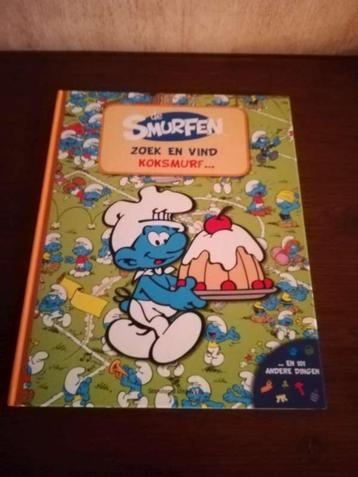 Kinderboeken Smurfenboek + Sesamstraat + Belle en het beest