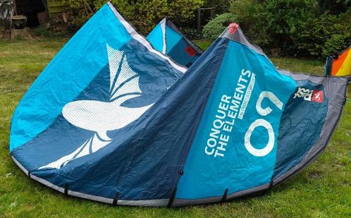 Kite 9m² incl bar, Watersport en Boten, Kitesurfen, Gebruikt, Kite, 9 m², Twintip, Ophalen