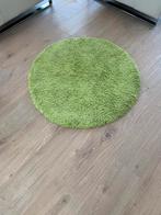 Groen tapijtje 90cm diameter, Huis en Inrichting, Stoffering | Vloerbedekking, Ophalen, Zo goed als nieuw, Groen, Tapijt