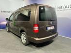 Volkswagen Caddy 1.6 TDI | AC | DOUBLE CABINE |NETTO : 6200, Auto's, Bestelwagens en Lichte vracht, Stof, Gebruikt, Zwart, 4 cilinders