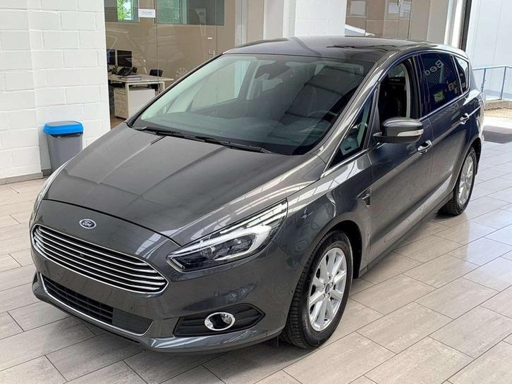 Ford S-Max (bj 2018), Auto's, Ford, Te koop, S-Max, Diesel, Euro 6, Overige carrosserie, 5 deurs, Handgeschakeld, Grijs, Stof