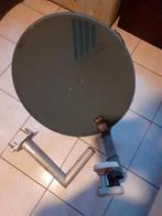 Hirschmann satelliet + muurbevestiging., Gebruikt, (Schotel)antenne, Ophalen of Verzenden