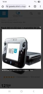 Wii U +jeu, Games en Spelcomputers, Spelcomputers | Nintendo Wii U, Ophalen, Zo goed als nieuw
