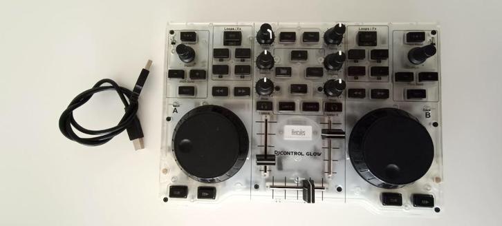 Hercules DJ controller Glow, Muziek en Instrumenten, Dj-sets en Draaitafels, Gebruikt, Ophalen of Verzenden