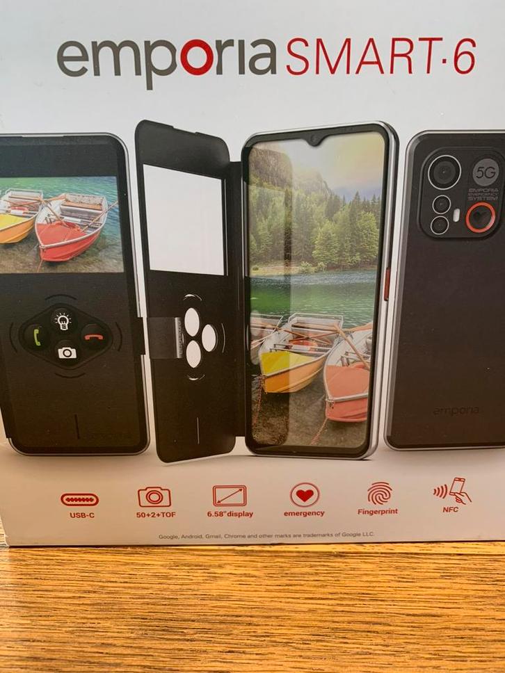 Emporia SMART 6., Telecommunicatie, Mobiele telefoons | Toebehoren en Onderdelen, Zo goed als nieuw, Ophalen