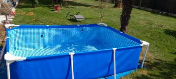Piscine Intex + accessoires, Enlèvement, Comme neuf