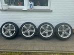 Velgen Audi met band, Auto-onderdelen, Banden en Velgen, Ophalen, Gebruikt, 255 mm, Banden en Velgen