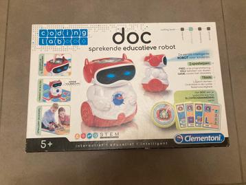 Doc coding lab sprekende educatieve robot  clementoni 5+, Enlèvement ou Envoi, Utilisé, Découverte, Avec lumière