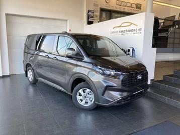 Ford Transit Custom MULTI-USE 170PK AUTOMAAT NIEUW 5 ZIT 409, Neuf, Argent ou Gris, Achat, Entreprise