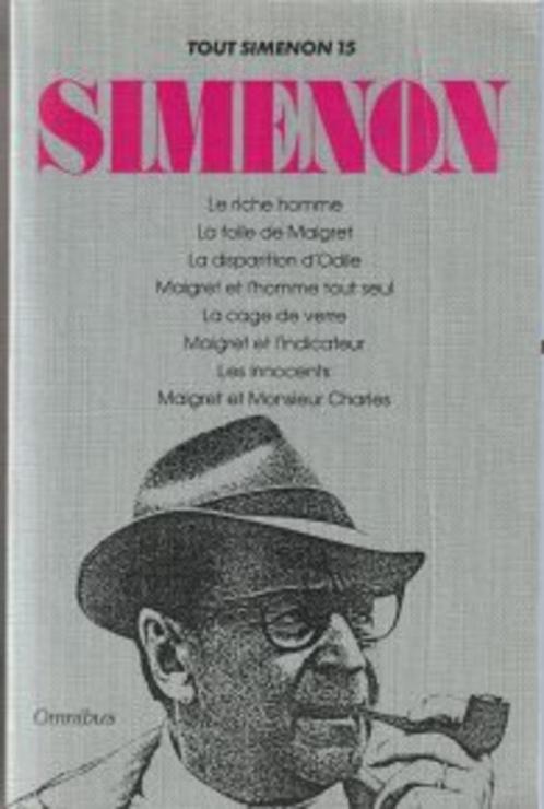 Tout Simenon * Collection Omnibus * Volume 15, Boeken, Detectives, Zo goed als nieuw, Ophalen of Verzenden