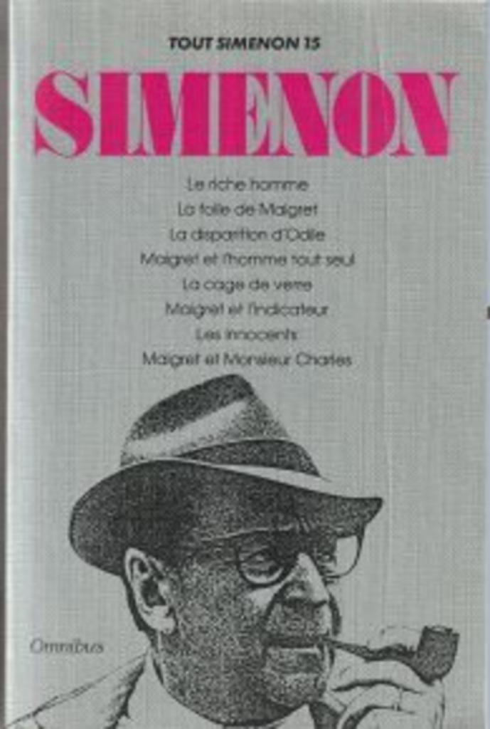 Tout Simenon * Collection Omnibus * Volume 15, Boeken, Detectives, Zo goed als nieuw, Ophalen of Verzenden